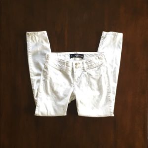 Size 1 Skinny Cropped White Jeans